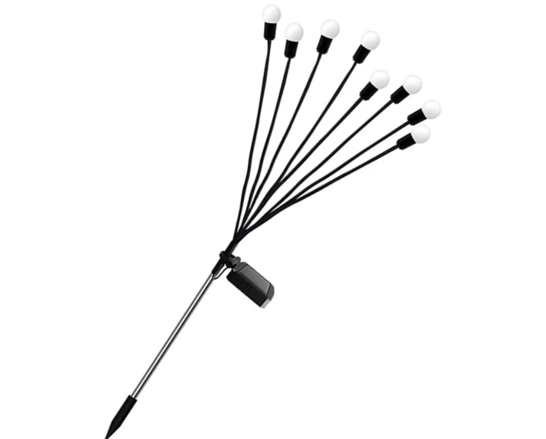 Solar Light Led Landscape Lighting Solar-Powered Swaying Light for Garden Decoration Automatic Off Warm Glow for Outdoor Spaces