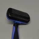 Swihauk Self Cleaning Slicker Brush - Skin Friendly Deshedding Grooming Tool for Dogs & Cats, Suitable for Shedding & Haired Pets, with Pet Supplies Accessories, Blue