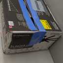 ZMISHIBO 72 inch Large Ceiling Fans with Lights and Remote, Indoor/Outdoor Black Modern Ceiling Fan for Kitchen Living Room Patio, 6 Speed Reversible Quiet DC Motor, 3 CCT, Dual Finish 8 Blades