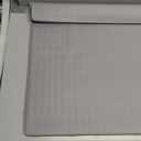 Pee Pad Holder for Dogs,Silicone Dog Puppy Pad Holder, 34 x 28 No Spill Raised Lip High Edge,Portable, Leak-Proof Mat Holder for Dog Training Pads,Square Potty Trays for Home Floor Protection (Light Grey)