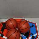 JOYIN Arcade Basketball Game Set with 4 Balls and Hoop for Kids 3 to 12 Years Old Indoor Outdoor Sport Play - Easy Set Up - Air Pump Included - Ideal for Competition