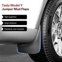 Mud Flaps for Tesla Model Y Juniper 2025-2026 | Set of 4 Flexible TPE Splash Guards, Crack-Resistant No-Drill Install, Durable All Weather,Tesla Model Y Accessories
