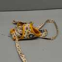 Dog Cat Harness and Leash Set, Puppia Soft Mesh Padded and Adjustable Puppy Vest Cute Dog Clothes Escape Proof Easy Walk Pet Accessories (Honeybee, M (Neck 13.4"-16.5"; Chest 17.7"-23"))