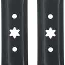 942-04308 42 inch High-Lift Lawn Mower Blades for MTD/Cub Cadet/Troy-Bilt Replaces 942-04308A 942-04312 742-04312(2 Pack)