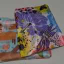 Reusable Grocery Bags, 6 Pack Foldable Shopping Tote Bags with Colorful Prints, Lightweight & Durable Washable Eco Friendly Totes for Groceries, Travel & Everyday Use