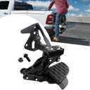 GELUOXI Rear Bed Step Replacement for Dodge Ram 1500 DT Dual Exhaust Vehicles 2019 2020 2021 2022 (New Body Style) Retractable Bumper Step 82215289AG 82215289AH