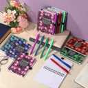 Tenceur 24 Sets Team Appreciation Gifts Bulk Employee Inspirational Puzzle Spiral Notebook Ballpoint Pen Back to School Thank You Gift for Team Staff Coworker Teacher Volunteer Office Party Favors