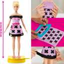 Play-Doh Barbie Designer Fashion Show Set, Make Doll Clothes with 21 Accessories & Modeling Compound, Kids Arts & Crafts for Girls & Boys, Ages 5+