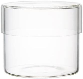 KINTO 25762 SCHALE Glass Case 3.9 x 3.3 inches (100 x 85 mm), Clear