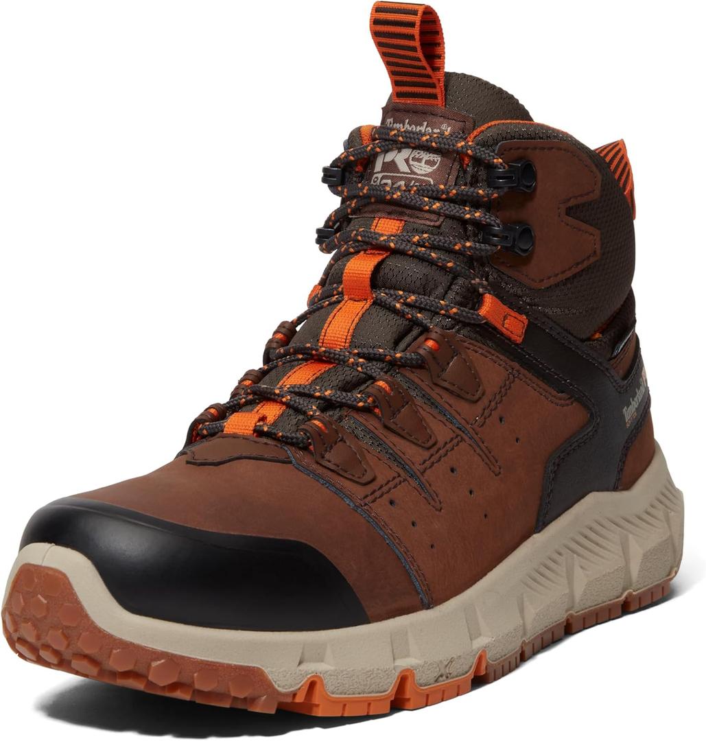 Timberland PRO mens Tempe Soft-toe Waterproof Industrial Work Boot (10, Medium Brown V1)
