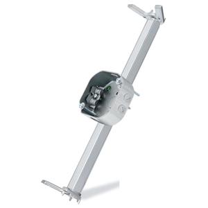 Therwen Adjustable Fan Electrical Box Brace 14.2 Inches Long Silver Ceiling Fan Mounting Bracket for Fans and Light Fixtures