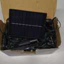 WBao Solar Christmas Net Lights 200LED F8 Big Bulbs, 8.4ft x 5.2ft Christmas Bushes Lights with Remote Control, 8 Modes, Timer, Waterproof for Lawn, Bushes, Trees Outdoor Xmas Decorations, Cool White