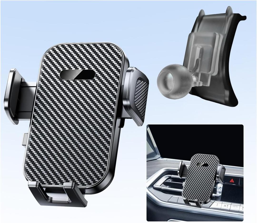 Car Phone Holder for BMW X5/X6/X7 2019-2023 Accessories,Ultra-Stable Clip with Anti-Shake,360 Rotation Smart Phone Mount
