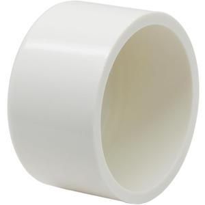 6" PVC Pipe End Cap Fitting, PVC Pipe Plug Socket Fittings Furniture Grade Fitting Connector for Build Furniture DIY Garden Shelf