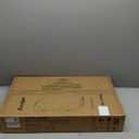 2 Burner Electric Cooktop - 24 Inch(22.2"x 13.1") Portable Electric Stove Top 110V, 2000W Countertop Double Burner Cooktop with Control Panel, Child Lock, Timer, Knob Control with Outlet Plug