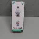 Sight Bulb Security Camera, Two Way Talk 1080P HD Video WiFi Smart Camera, Indoor Outdoor Night Vision 360 Degree Motion Detection with SD Card (Pack of 1)