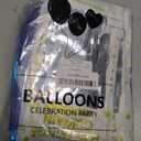 20th Birthday Decorations for Boys Girls Men, Blue Happy 20 Birthday Decorations for Him Her, Boy 20th Birthday Door Banner, Balloons Tablecloth Foil Backdrop Star Balloons for 20 Year Old Party Decor