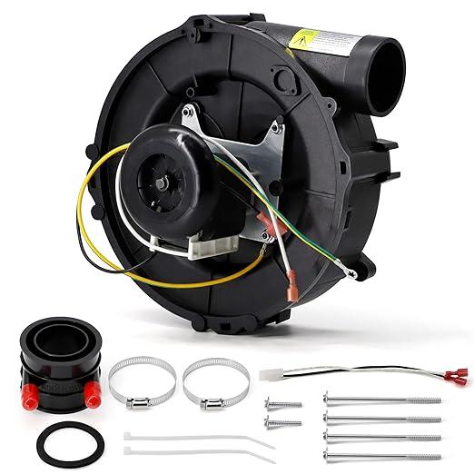 Hipoilk Furnace Draft Inducer Blower Motor Assembly Replaces Goodman 0171M00001S, 22307501, Jakel J23815015293, Rotom FBRFB501, Goodman Furnace Parts