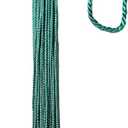 2 x Newrara Graduation Unisex Matte Adult Graduation Cap with Tassel (Green)