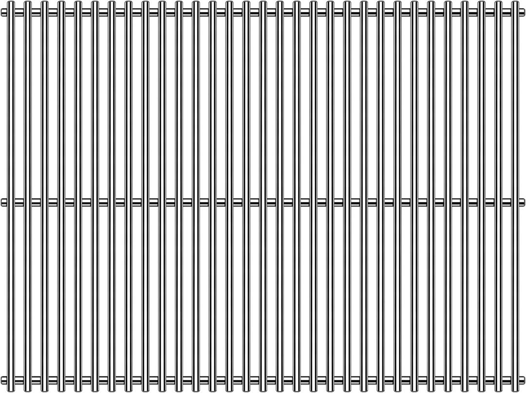 1 Pack Grill Steel Wire Cooking Grates Replacement Parts for Charbroil 463722312 463722313 463722315 463770915 Expert XG1910200103 Outdoor Gourmet DLX2013 Kenmore 141.155401 Smoke Hollow PS9500