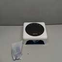 BETE Cordless LED Nail Lamp, 78W Rechargeable UV Nail Light, Intelligent Infrared Sensor and LCD Display Curing Nail Lamp, Portable Nail Dryer Gel Polish Light with 5 Timer Setting White