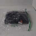 SPACEKEEPER Folding Hand Truck, 500 LB Heavy Duty Luggage Cart, Utility Dolly Platform Cart with 6 Wheels & 2 Elastic Ropes for Luggage, Travel, Moving, Shopping, Office Use, Black