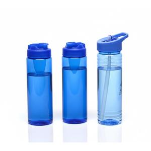Water Bottle with Flip-Top Lid, 24oz, (Pack of 3) 