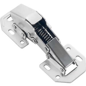 Hidden Cabinet Hinges 90 Degree 4 Pack Soft Close Surface Mount Spring Frameless Concealed Zishengho Cabinet Door Hinges for Cupboard Kitchen Easy Install
