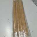 LazBlinds No Drill Bamboo Roman Shades, 27" W x 48" H, Star-Brown