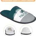 3 x Slippers for Guests, 11.2 inch,Disposable & Reusable Non-Slip Hotel Slippers with Storage Bag, Soft Cotton Guest Slippers for Women & Men,Non-Slip for Home, Gym,Party (White, XXL)