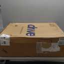 Drive Medical TR37E-SV Lightweight Folding Transport Wheelchair with Swing-Away Footrest, Silver (1 Count (Pack of 1))