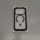 Miracase Magnetic for iPhone 17 Pro Case 6.3" [Compatible with MagSafe] Full-Body Phone Case with Built-in Glass Screen Protector & Camera Control,Drop Proof iPhone 17 Pro Cover, Black