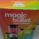 Magic Bullet Combo Blender, 600W, 48oz Pitcher, 16oz Cup with To-Go Lid, Easy Cleaning, Cross Blade, for Smoothies, Sauces, Shakes, Salsa, Hot Blends, Silver, MBF50200