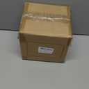 6Pcs Christmas Candle Rings Wreaths, Small Christmas Wreath with Glasses and Plastic Candles with Snowy Pinecone&Red Berry, Mini Candle Holders for Table Centerpiece (6, Silver)