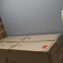 Wellmet Boho Chandelier Light Fixture 42 Inch, Farmhouse Rattan Pendant Light for Dining Room, Rustic Rectangular Chandeliers for Living Room, Bedroom, Kitchen Island (Rattan, 33 Inches)