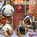 Jetec 4 Pcs 24 Inch Giant Christmas Nativity Inflatable Christmas Balls Decorations Nativity Scene Blow up Balls Outdoor/Indoor Birth of Jesus Blow up Ornaments for Yard Garden Holiday(Novel Style)