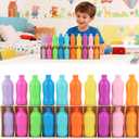 Match The Bottle Color Game, 2026 New Bottle Color Match Game Bottles Flip Challenge Games, Fun Family Board Game for Indoor Outdoor Group Travel Camping Holidays Party Night