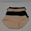 Wealurre Cotton Bikini Women's Breathable Panties Seamless Comfort Underwear (Medium, B3/A3), Pack of 4 