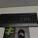 seenda Wireless Bluetooth Keyboard and Mouse Combo, COE200 Ergonomic Wireless Keyboard Mouse with Wrist Rest, Multi-Device Connection, Full-Size, Compatible for Computer/Laptop/Mac/MacBook, Black