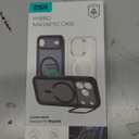 ESR for iPhone 17 Pro Max Case with Stash Stand, Camera Control Cover Compatible with MagSafe, Military-Grade Drop Protection Phone Case for iPhone 17 Pro Max, Scratch-Resistant Back Cover, Clear