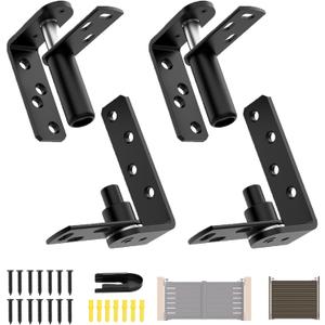 2Pack,Upgraded Heavy Saloon Door Hinges,Cafe Door Hinges,Self-Return Double Swinging Door Hinge,Bar Door Hinge,Swinging Door Hardware,304 Stainless Steel,88Lbs Load_Bearing,Easy Installation