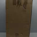 VLUOO Side Table Acrylic C Table, Multipurpose Side Tables Living Room C Shaped End Table Acrylic Clear C Side Table for Bedroom, Living Room and Patio | 11.8 * 11.8 * 25.6IN