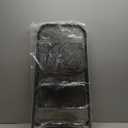 COSCO 2-Step Household Folding Steel Step Stool, Black