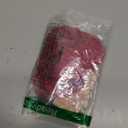 Vsadsau Synthetic Messy Wavy Curly Hair Bun Elastic Scrunchies With Two Plastic Comb Clip In Hair Extensions Hairpiece (Red)