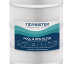 TidyMister Advanced Pool Filter Cartridge TM-9441 Compatible with C-9441,CX150XRE, SwimClear C150S, CS150E, PA150S, L x OD:23 5/16" x 10 1/4",150 Sq. Ft,1 Pack