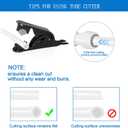 3/8" O.D.RO Water Tubing,15FT Food Grade PE Water Line+12Pcs 3/8" Quick Connect Fittings for RO Reverse Osmosis Water Purifier Filter System(Plastic Tubing+Ball Valve+T+Y+L+I+1/4"-3/8" fitting+Cutter)