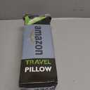 Camping Pillow Small Shredded Memory Foam Pillow, Travel Pillow Breathable and Soft, Suitable for Backpacking Hiking, Airplane and Car