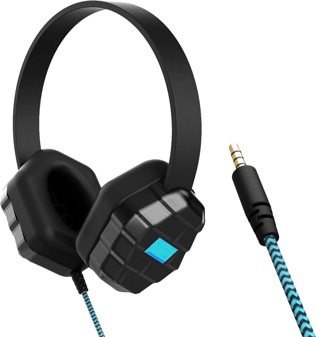 Gumdrop DropTech B1 On-Ear Headphone. Designed for K-12 Students, Teachers and Classrooms – Drop Tested, Rugged and Reliable for an Enhanced Educational Learning Experience. Color – Black Gumdrop DropTech B1 On-Ear Headphone. Designed for K-12 Students, Teachers and Classrooms – Drop Tested, Rugged and Reliable for an Enhanced Educational Learning Experience. Color – Black