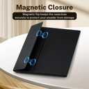 Case for Remarkable 2 Tablet, Multiple Angle, Stylus Holder, Includes a Screen Protector, Lightweight Protective Cover for Remarkable 2 Paper Tablet 10.3 Inch(2020 Released).Black (One Size)