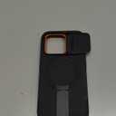 SURITCH for iPhone 15 Pro Max Case with Magnetic Camera Slide Cover and Adjustable Kickstand, Compatible with MagSafe, Shockproof Bumper Case Slim Protective Cover 6.7 Inch, Black